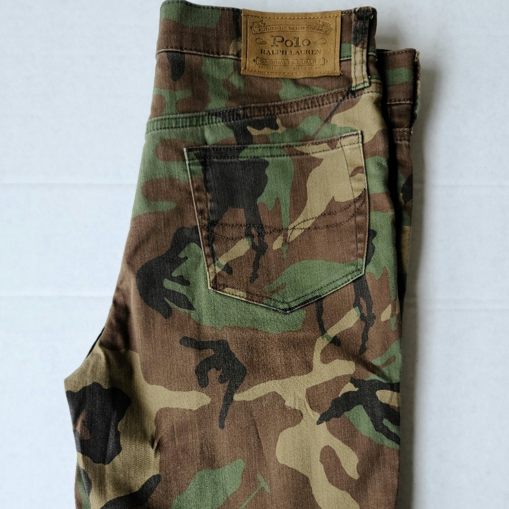 Ralph Lauren Polo Camo Jeans Size 14
